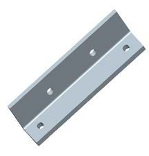 L connector for supporting tube and rails L connector for supporting tube and rails