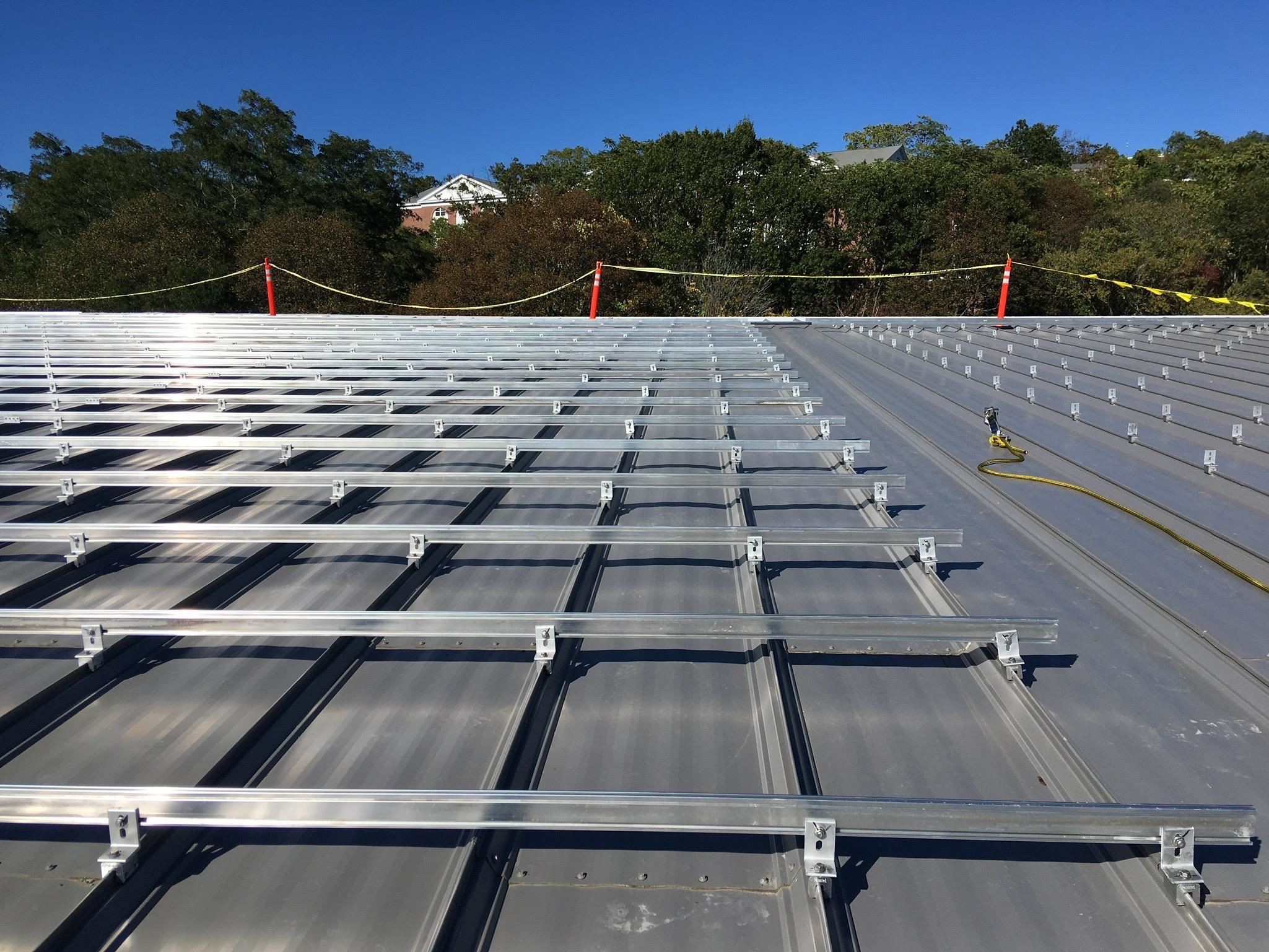 solar metal roof