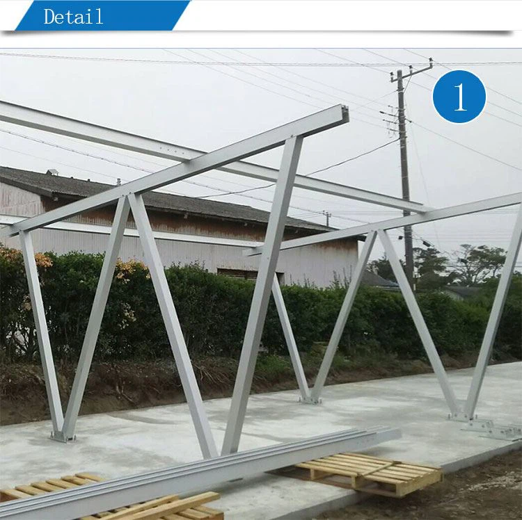 Solar Carport Mounting Structure Kit Real Scene Solar Carport Mounting Structure Kit Real Scene