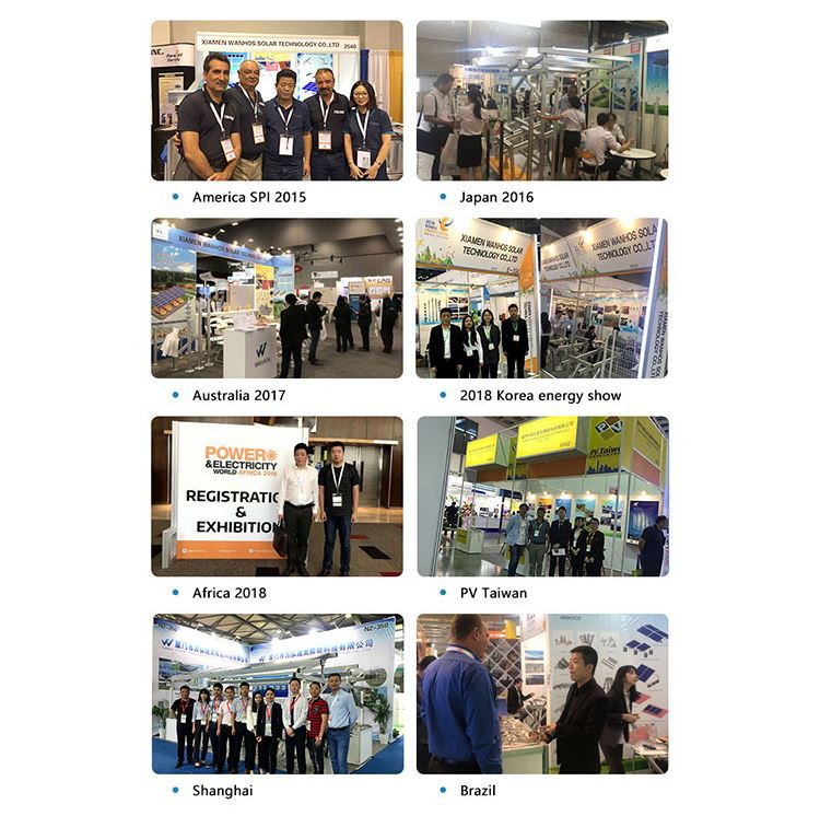 Solar Panel Pole Mount Bracket exhibition