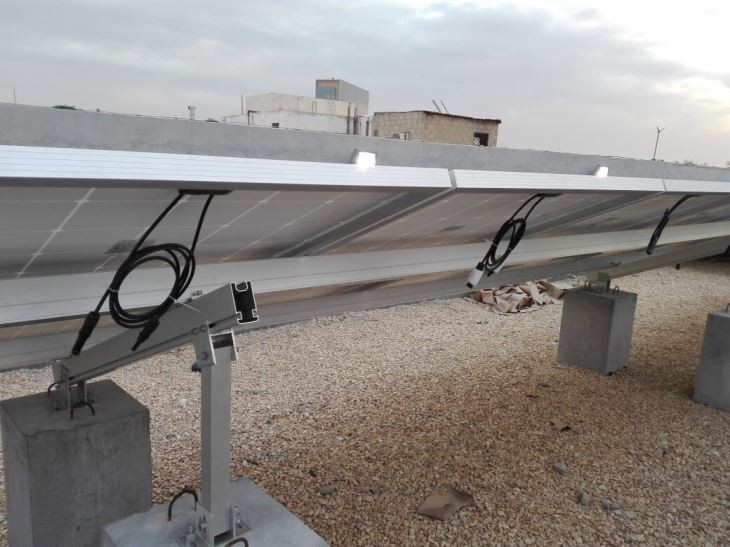 Aluminum Solar Bracket For Ground Mounting Structure