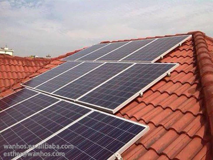 Cheap Chinese Manufacturer Solar Tile Roof Racking System