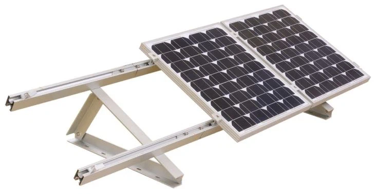 Flat Roof Folding Triangle Solar Bracket