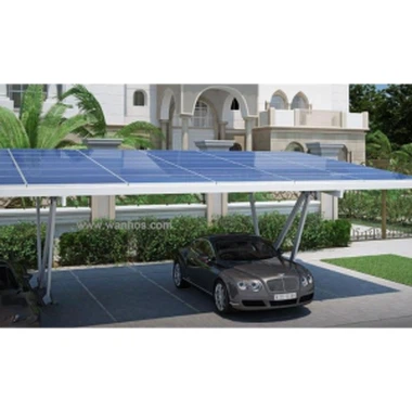 รถพลังงานแสงอาทิตย์สนับสนุน carport กับแผงพลังงานแสงอาทิตย์ที่จอดรถระบบพลังงานแสงอาทิตย์โครงสร้างการติดตั้ง Pv