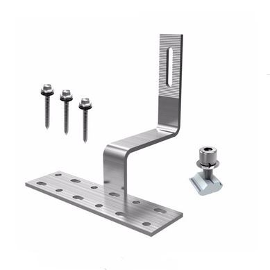 ตะขอหลังคากระเบื้องเซรามิกติดตั้งพลังงานแสงอาทิตย์